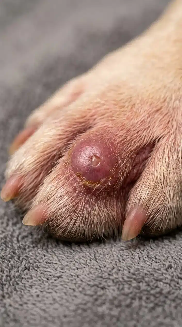 French Bulldog Interdigital Cysts: Causes, Symptoms and Treatment 3 What Do French Bulldog Interdigital Cysts Look Like?