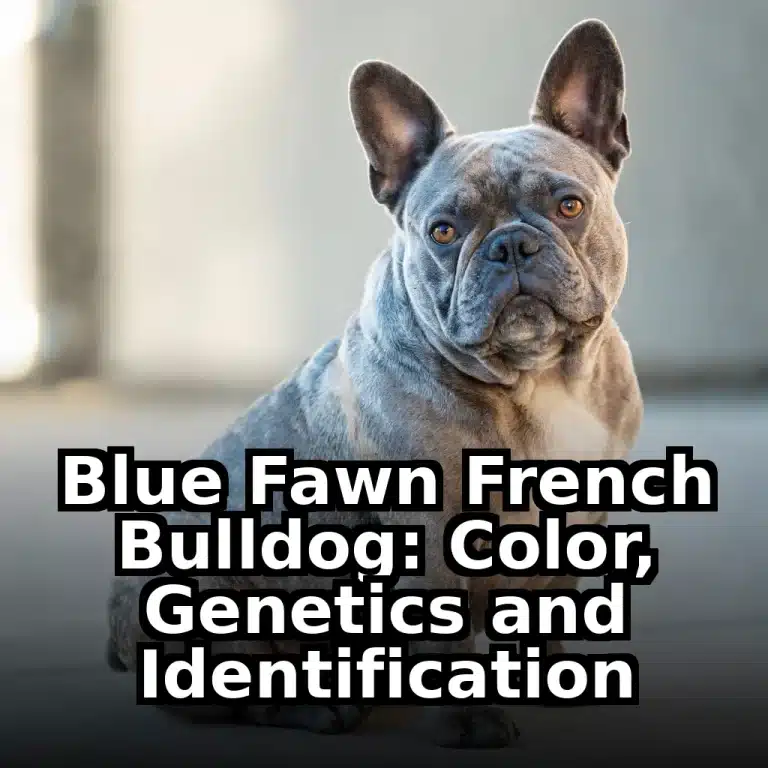 Blue Fawn French Bulldog: Color, Genetics and Identification