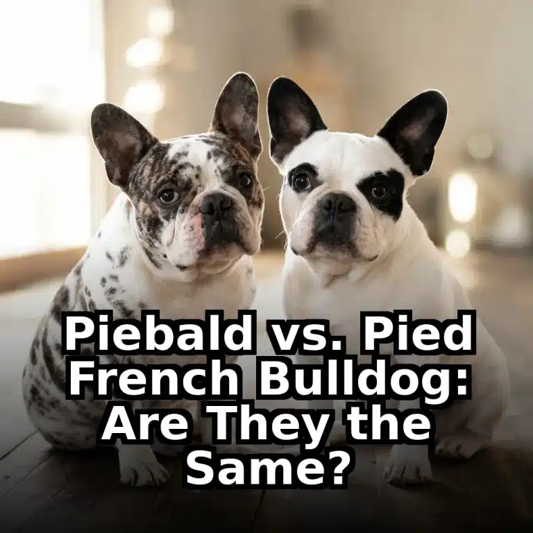 Piebald vs. Pied French Bulldog: Are They the Same?